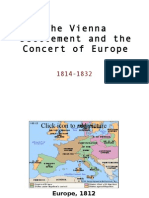 The Vienna Settlement and The Concert of