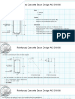 Reinforced Concrete Beam Design ACI 318 08