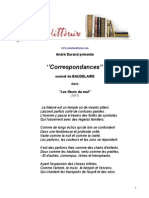 Baudelaire Correspondances