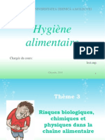 Risques Biologiques, Chimiques Et Physiques en Industrie Alimentaire