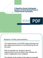 Utilization of Repetitive Surge Oscillograph (RSO)