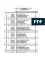 Kelas Mata Pelajaran Jenis Ujian: Senarai Markah Pelajar