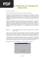 Como Crear Controles en Tiempo de Ejecucion