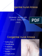 Congenital Aural Atresia