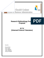 Research Project (IP TV) Proposal