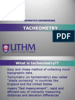 TACHEOMETRY