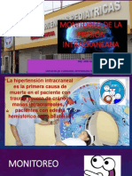 Monitoreo de La Presión Intracraneana PDF