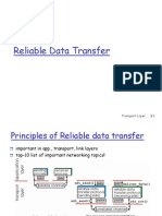 Reliable Data Transfer: Transport Layer 3-1