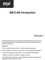 MATLAB Introduction Slides