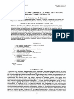 Turbulence Characteristics of Wall Jets Along Strong Convex Surfaces