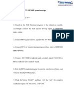 MST 9000 Auto Signal Operation Steps