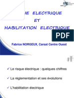 Diaporama Risque Habilitation Electrique