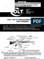 Colt AR 15 Owners Manual PDF