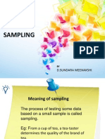 Sampling Methods