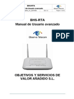 Manual Usuario Router Observa Telecom BHS-RTA