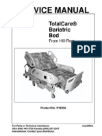 Hill-Rom TotalCare Bariatric Bed - Service Manual 0