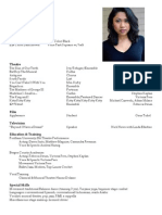 Elka Chowdhury Resume