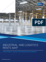 Colliers Industrial and Logistics Rents Map 2014