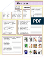 Write The Verb To Be and Change To Short Form.: Re-Arrange The Sentence