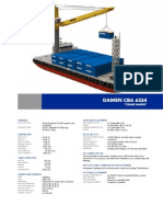 Damen Crane Barge 6324 YN240390 Container