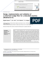 Design, Implementation and Validation of A Motorized Wedge Filter For A Telecobalt Machine (Bhabhatron-II)