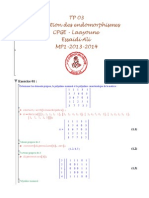 TP Maple: Réduction Des Endomorphismes - Correction