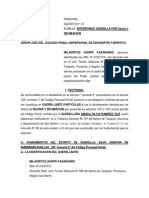 INTERPONGO QUERELLA POR Injuria y DIFAMACION Milagritos