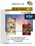 Army - TRADOC G2 Handbook No 1 03 - Suicide Bombing in The COE