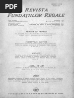 Rev Fundatiilor Regale - 1947 - 07, 1 Jul Revista Lunara de Literatura, Arta Si Cultura Generala