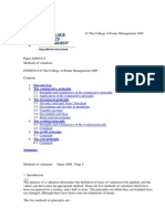 Rics Methods of Valuation