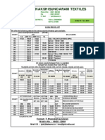 Yarn Price List 01.12.2014