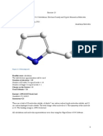 Exercise 23 - Hyperchem 8 04 Cndo-2 Calculations Electron Density and Dipole Moment in Molecules