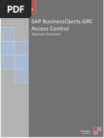 SAP GRC Access Control - Approach Document Draft v04