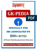 Gk-Pedia For Sbi Ass. Po by Gyanm