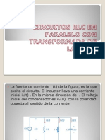 Circuitos RLC en Paralelo Con Transformada de Laplace