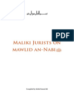 Maliki Jurists On Mawlid Celebration