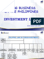 Doing Business in The Philippines: Investment Laws