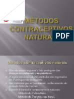 Métodos Contraceptivos Naturais