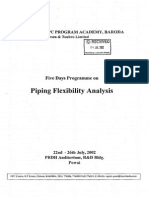 Pipingflexibilityanalysis PDF