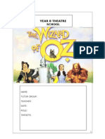 Wizard of Oz Script