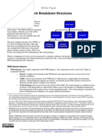 Work Breakdown Structure