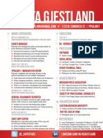 Krista Gjestland - 2015 Resume