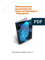 A Filterbank-Based Representation For Classification and Matching of Fingerprints