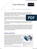 Selecting Positive Displacement Pumps