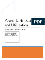 Power Distribution and Utilization