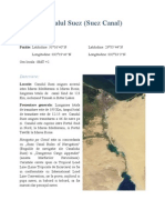 Canalul Suez. Porturi. Clima. Conditii Hidrometeorologice