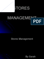 Stores Management