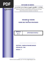 M02 Affûtage D'outils