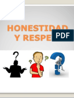 Honestidad y Respeto