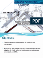 Metrologia - Máquinas de Medicion Por Cordenadas MMC